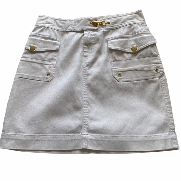 Lauren Ralph Lauren Dresses & Skirts - Lauren Jeans Premium White Denim Skirt size 4